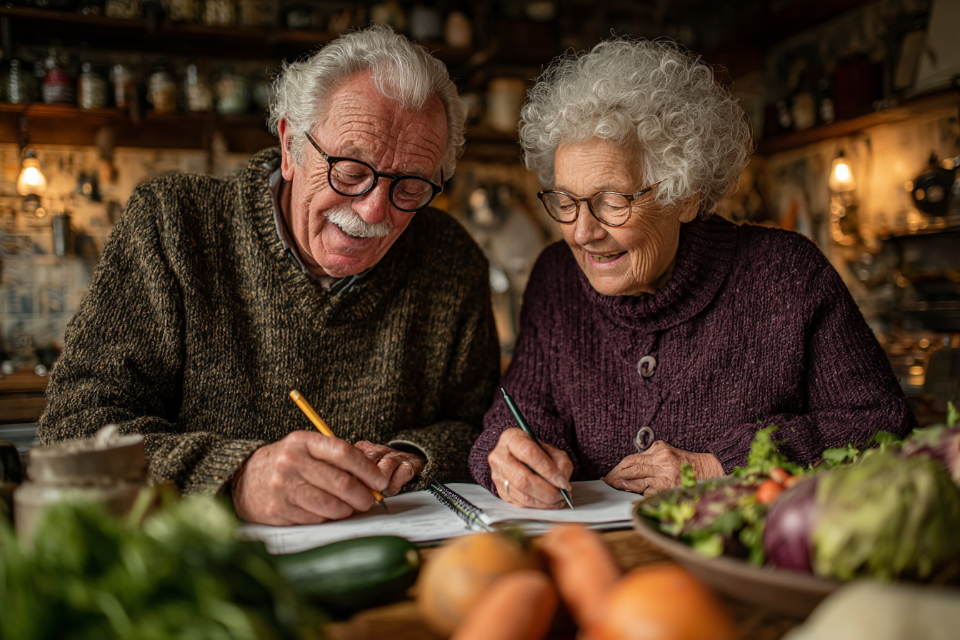 Консультант-нутриціолог проводить консультацію зі старшою людиною